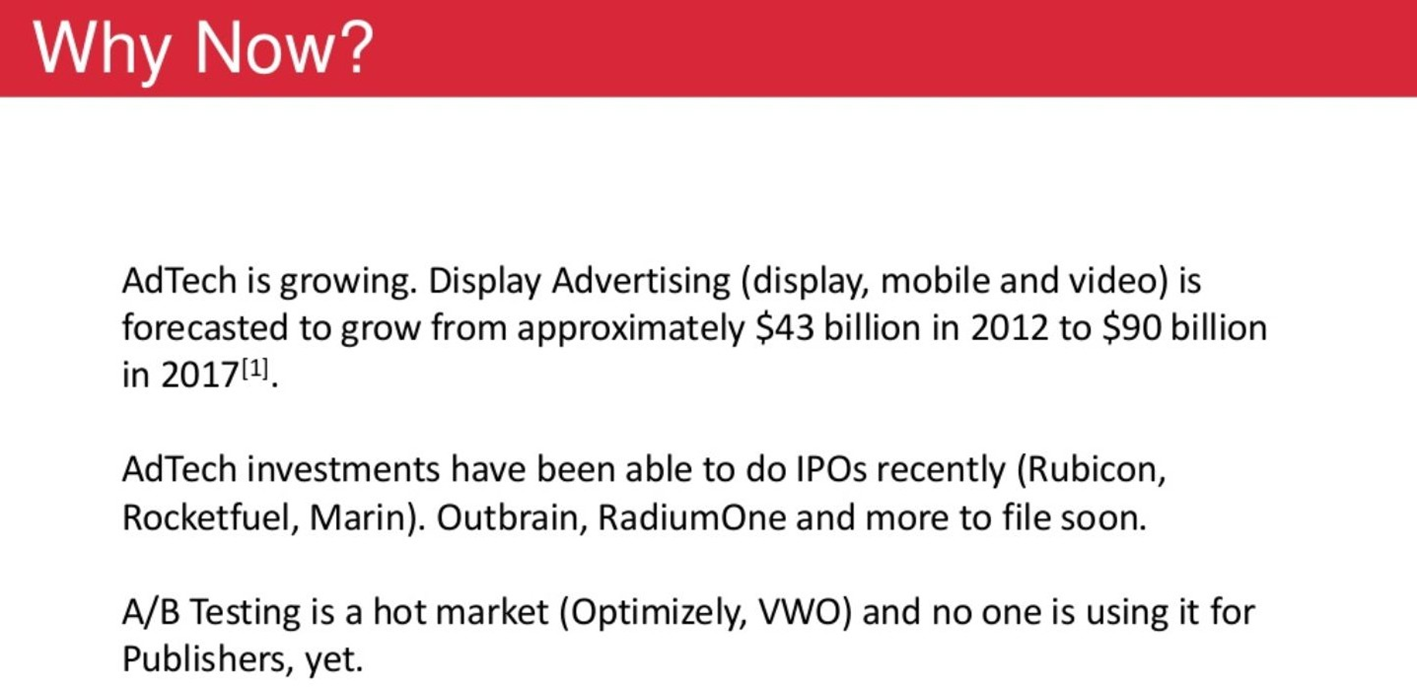 Market Opportunity Example