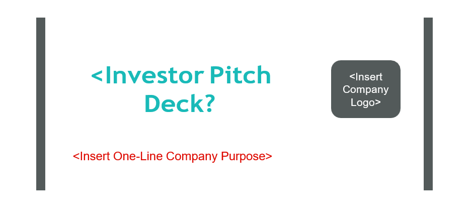 Investor Pitch Deck Cover